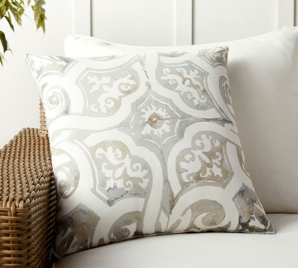 Jenara Printed Indoor/Outdoor Pillow Pottery Barn