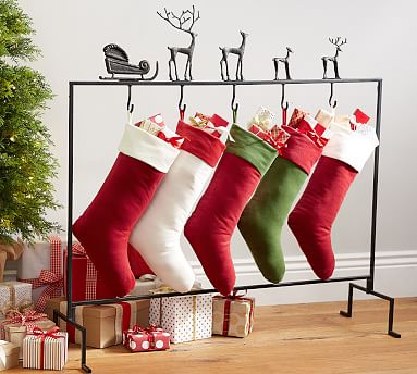 four stocking holder