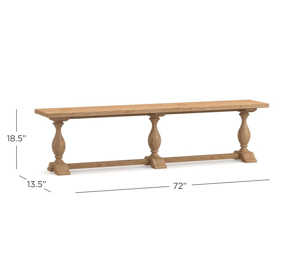 Parkmore Reclaimed Wood Dining Bench Pottery Barn