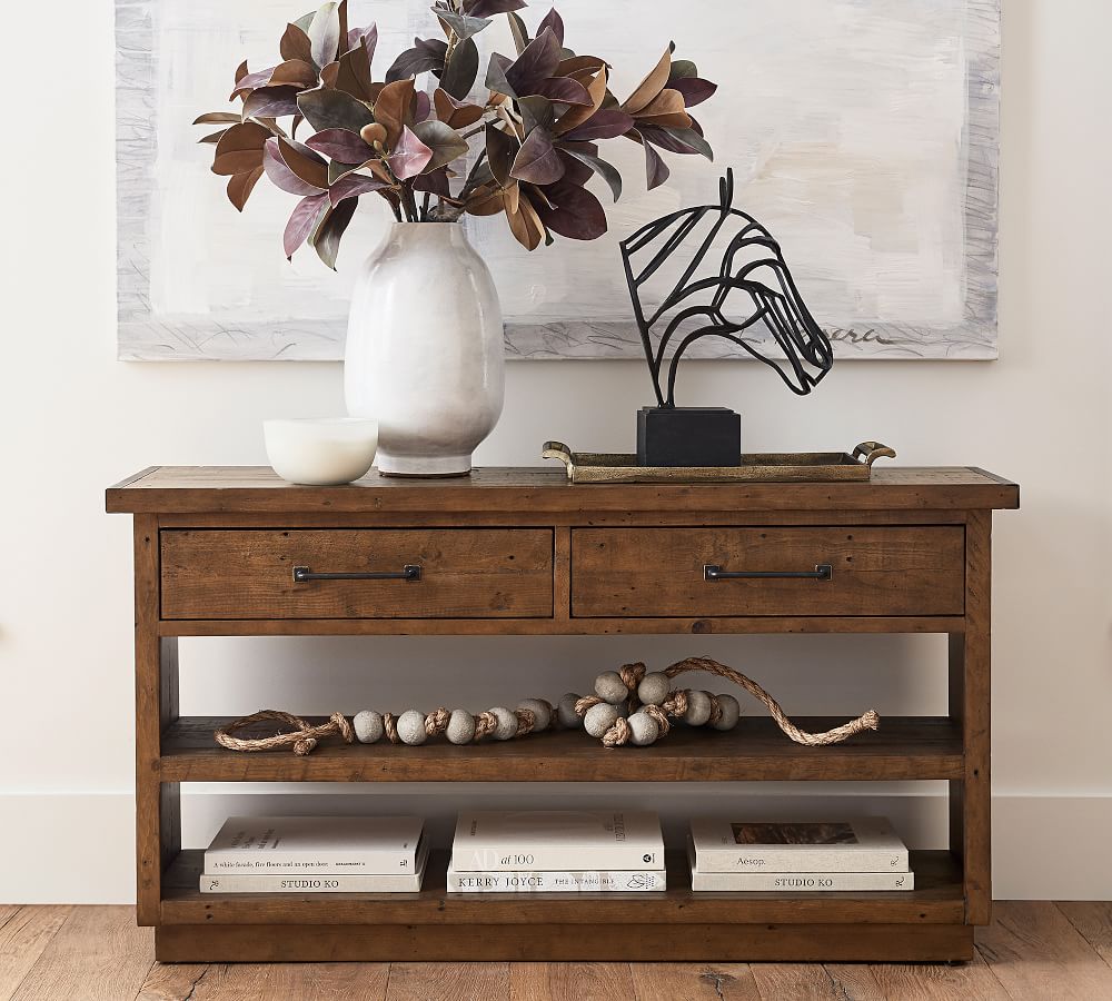 Novato 56" Reclaimed Wood Console Table Pottery Barn