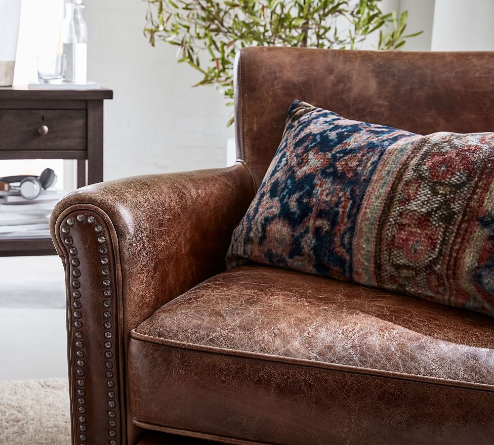 Amaya Velvet Lumbar Pillow Cover Pottery Barn
