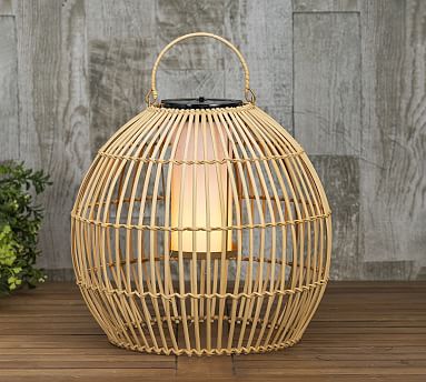 bamboo solar lantern