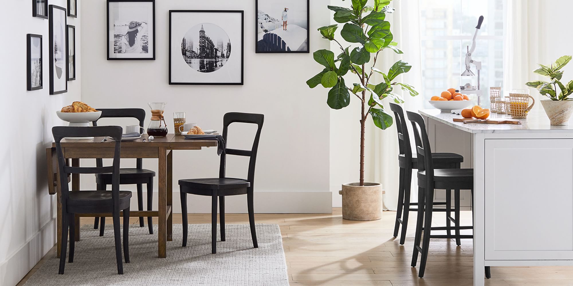 Mateo Drop Leaf Dining Table Pottery Barn