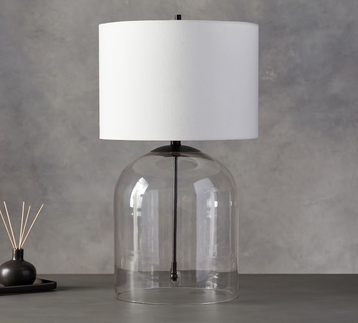 pottery barn aria lamp