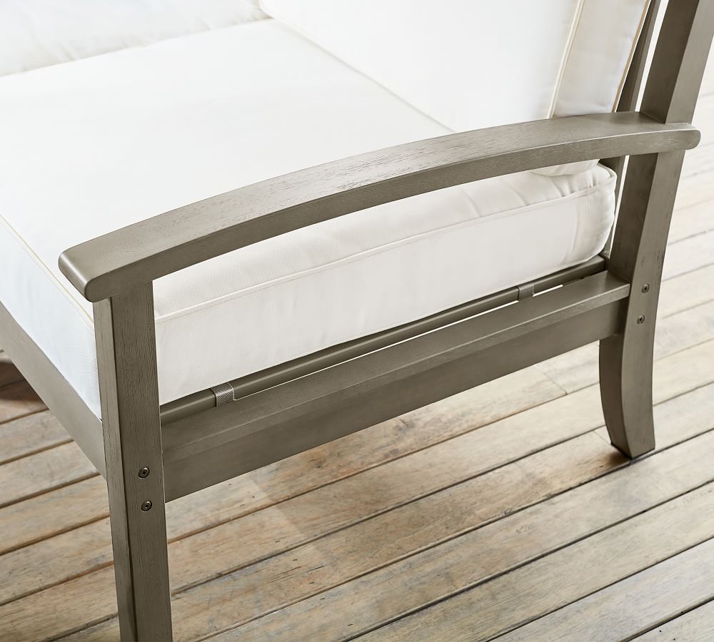 Chatham Outdoor Sectional Set, Honey Pottery Barn