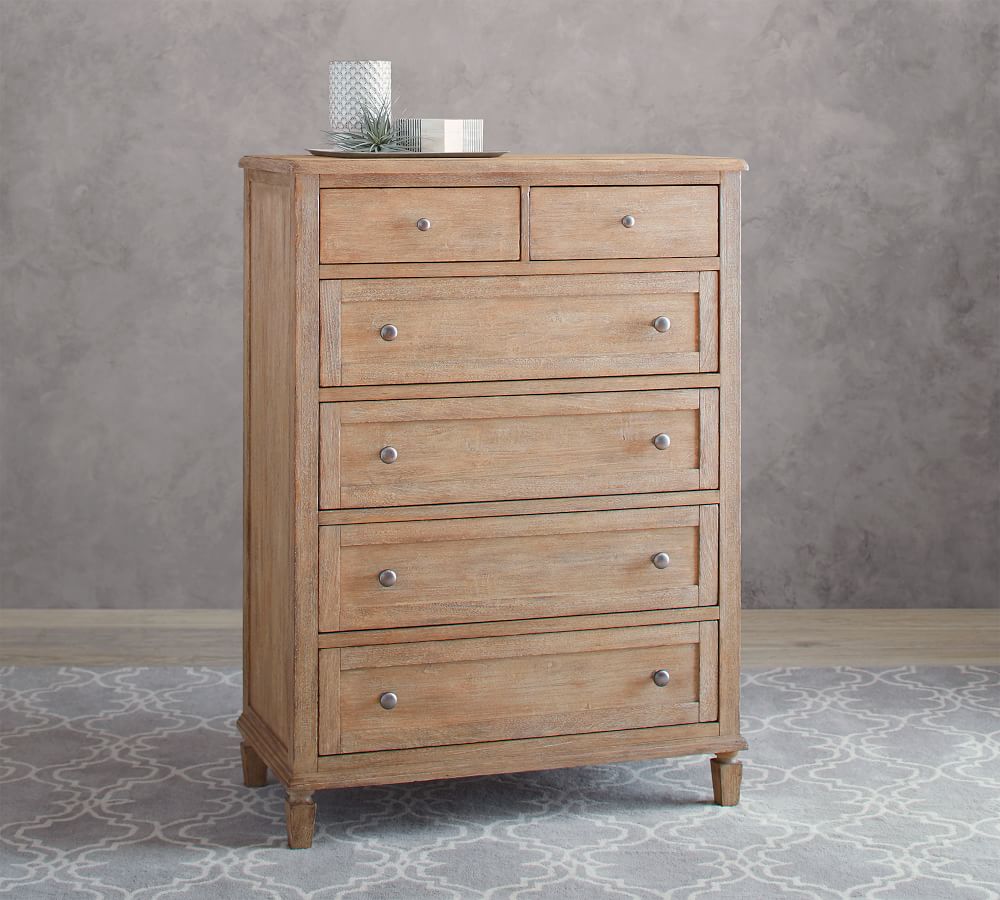 Sausalito 6Drawer Tall Dresser Pottery Barn