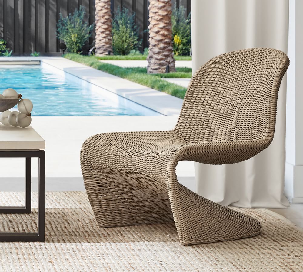 pottery barn chairs wicker