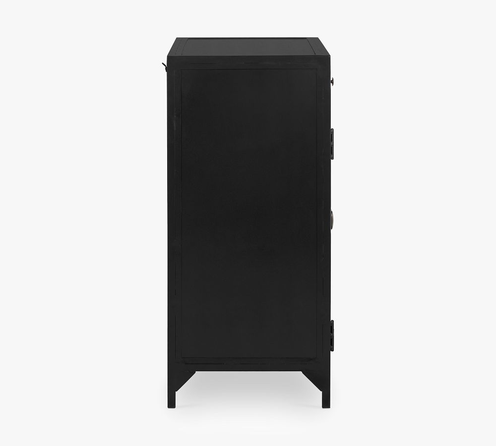 Harmon 35" Metal Media Console Pottery Barn