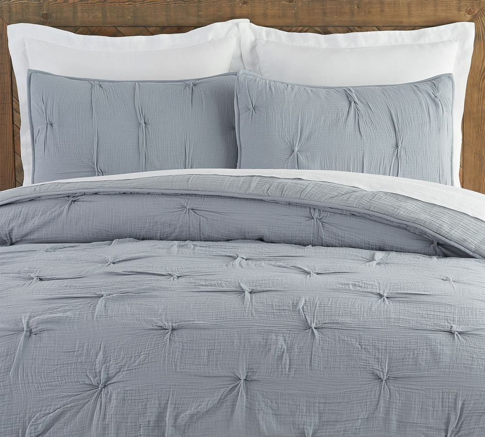 Soft Cotton Handcrafted Quilt Pottery Barn