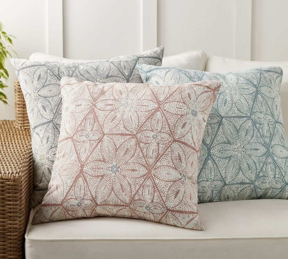 Elliana Printed Indoor/Outdoor Pillow Pottery Barn