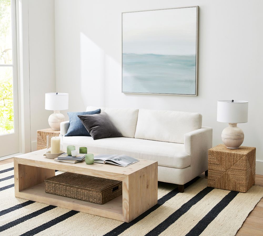 Ember Upholstered Sofa Pottery Barn