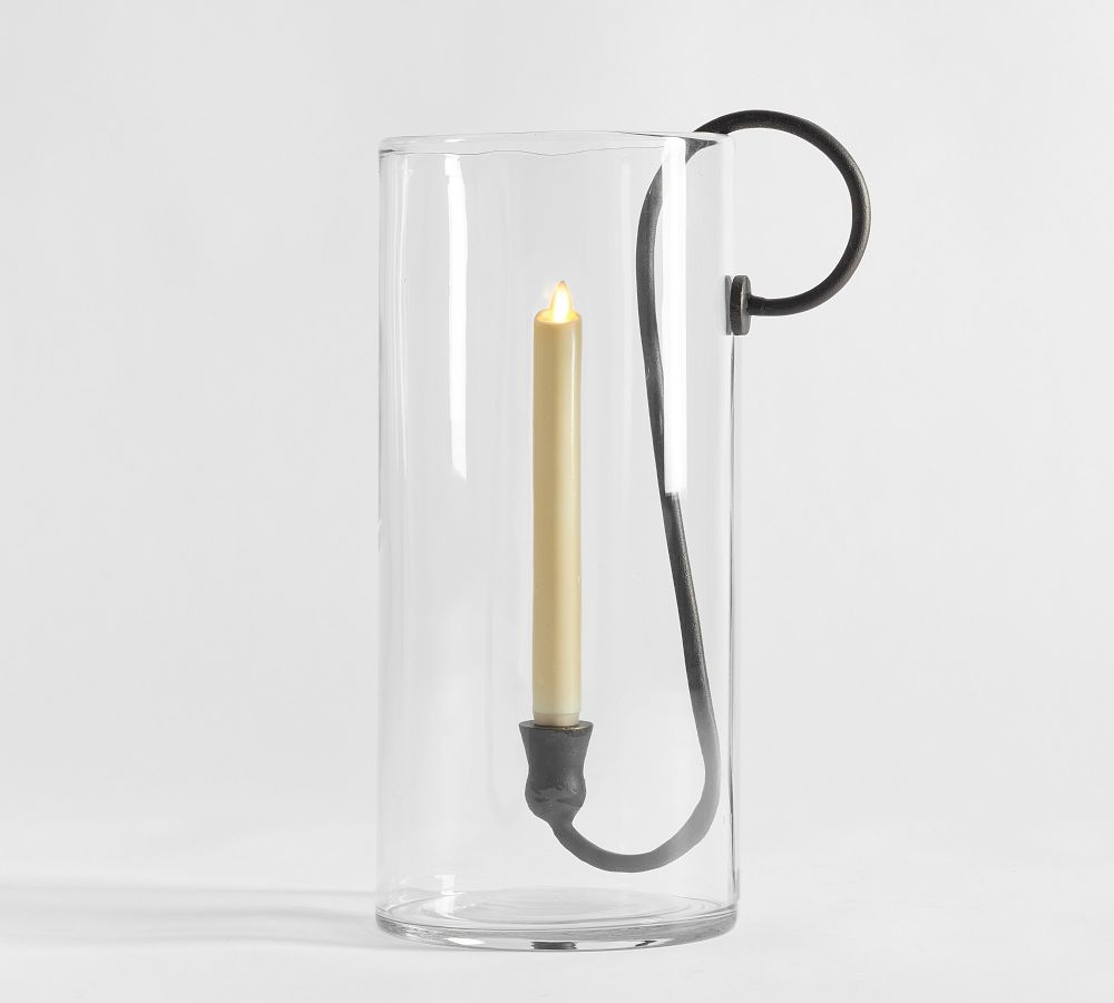 Arlo Floating Hurricane Taper Candleholder Pottery Barn