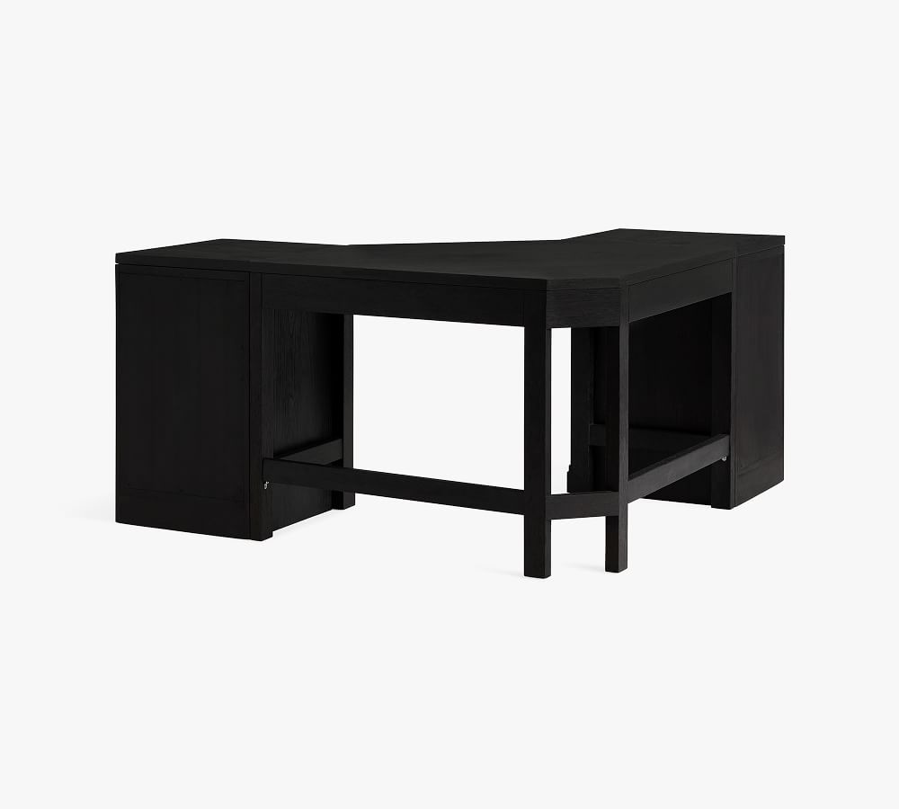 Livingston Corner Desk with Drawers Pottery Barn