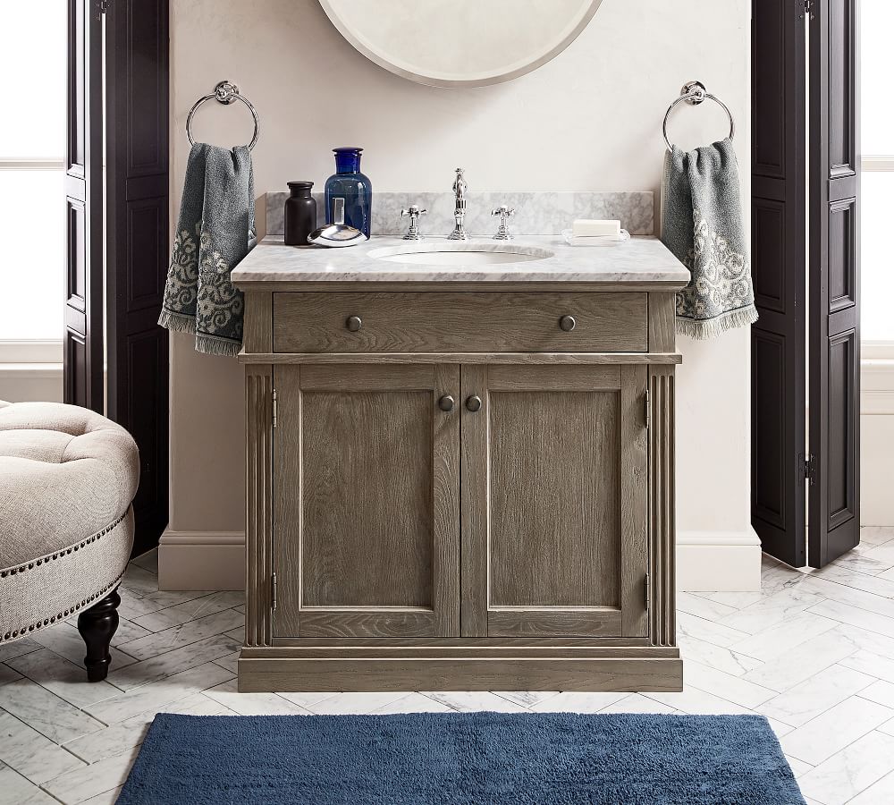 PB Classic Bath Mat Simply Taupe Pottery Barn