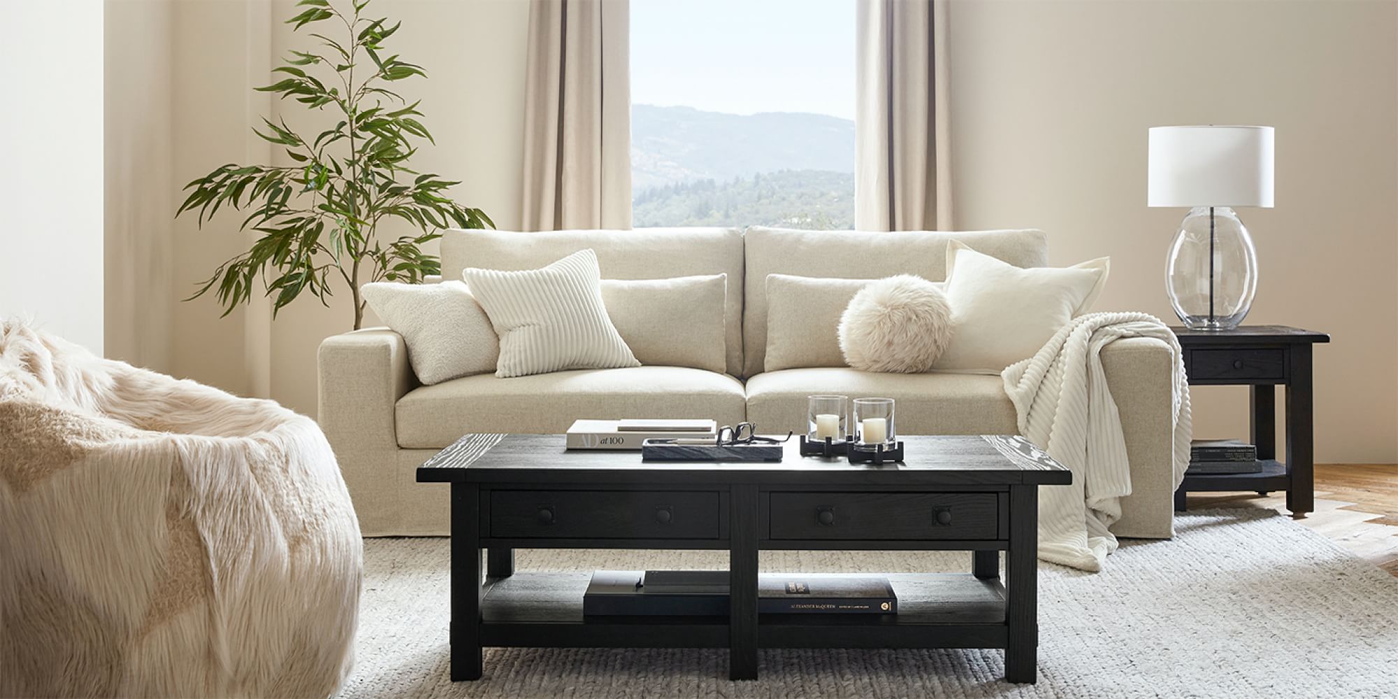 Ridgeline Sherpa Back Throw Pottery Barn