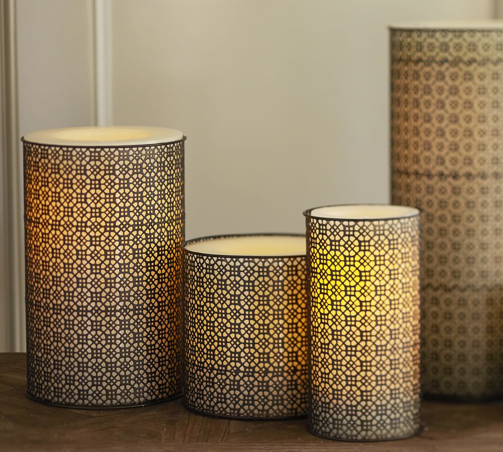 Moroccan Candle Sleeve | Candle Holder | Pottery Barn