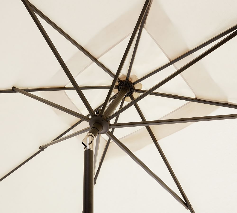 Rectangular Outdoor Umbrella Outdoor Umbrellas Pottery Barn