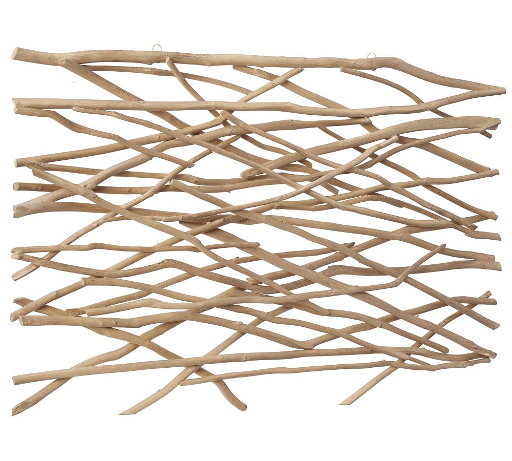 Large Driftwood Panel Wall Decor Pottery Barn