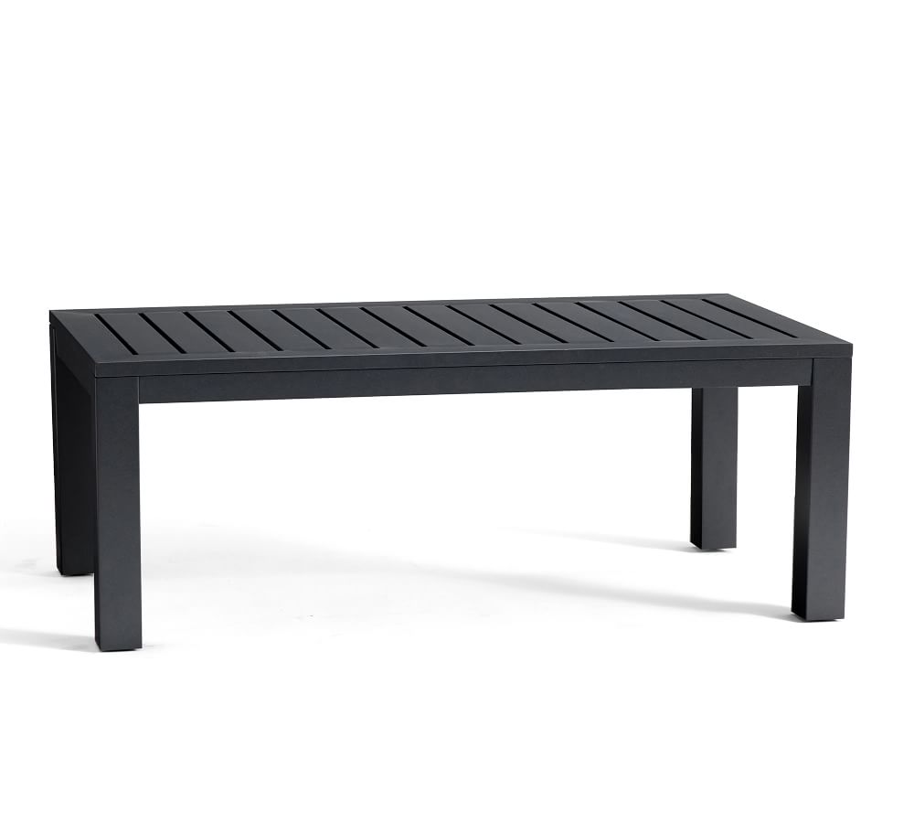 Indio Metal Coffee Table, Slate | Pottery Barn