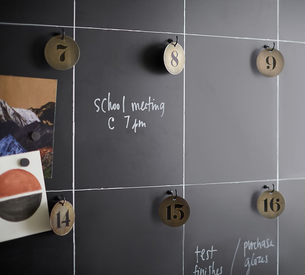 Oversized Chalkboard Calendar Pottery Barn