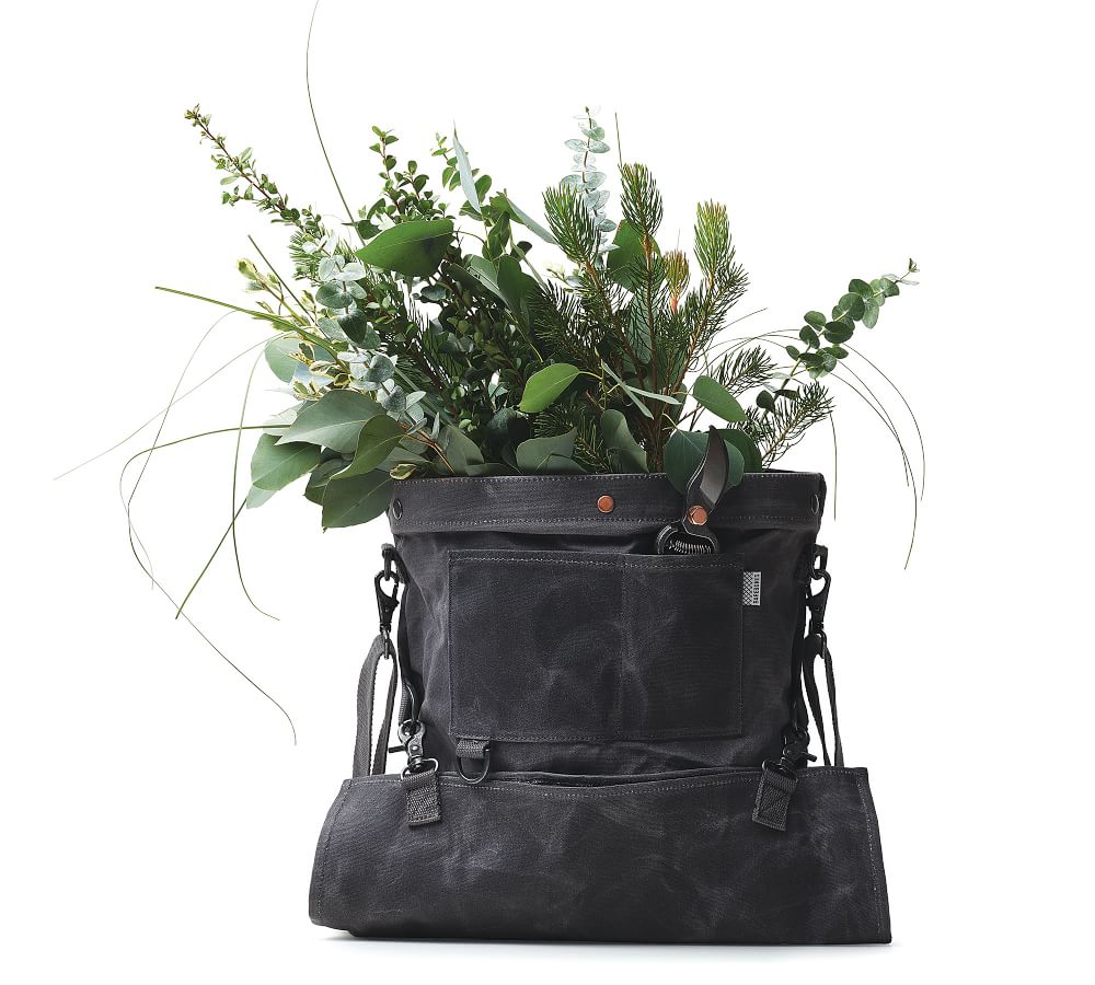 Waxed Canvas Gardening Bag Pottery Barn
