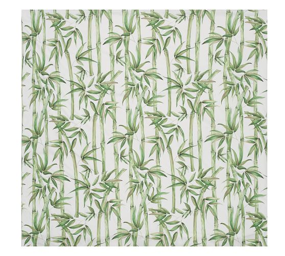 bamboo pattern duvet cover