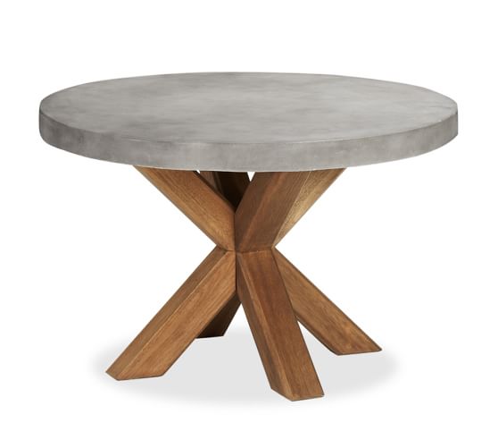 concrete top bistro table