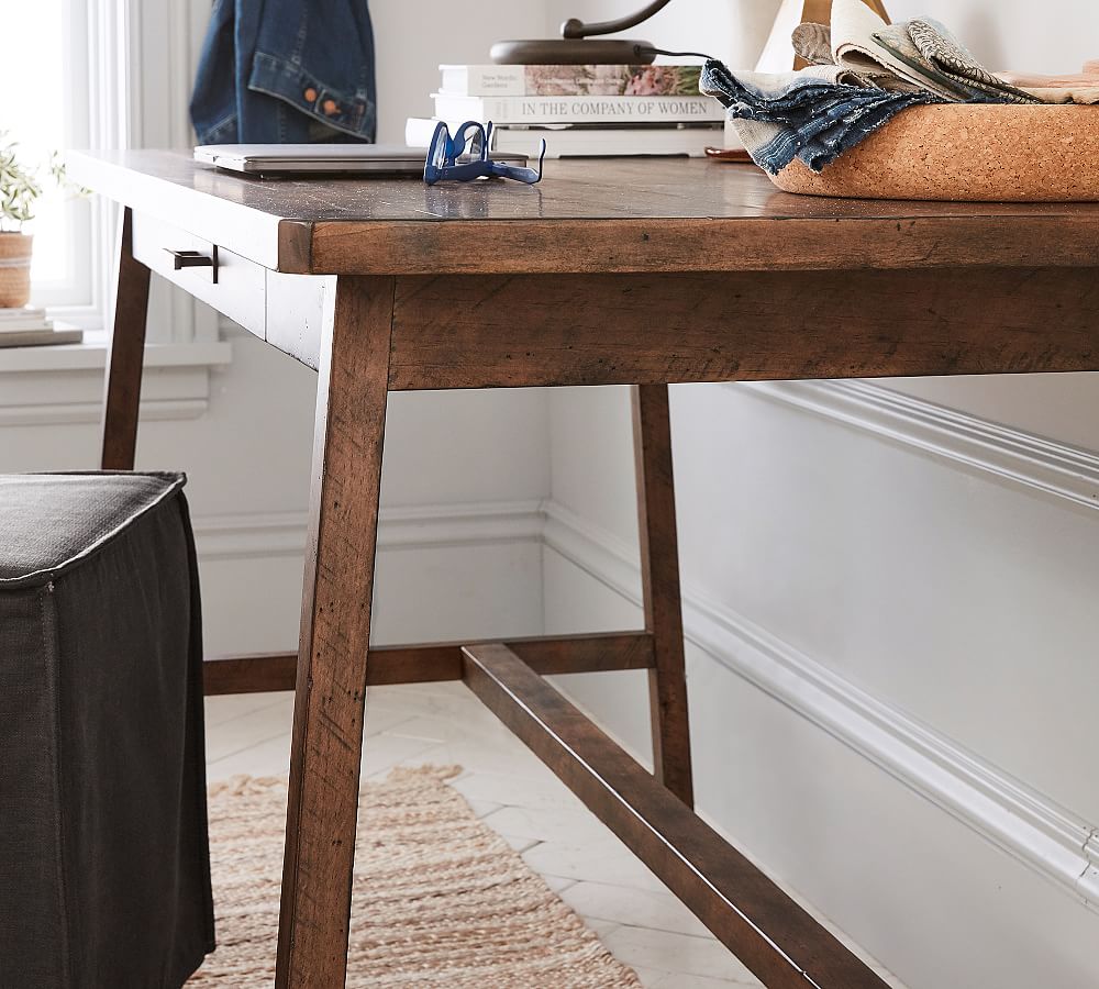 pottery barn rustic desk