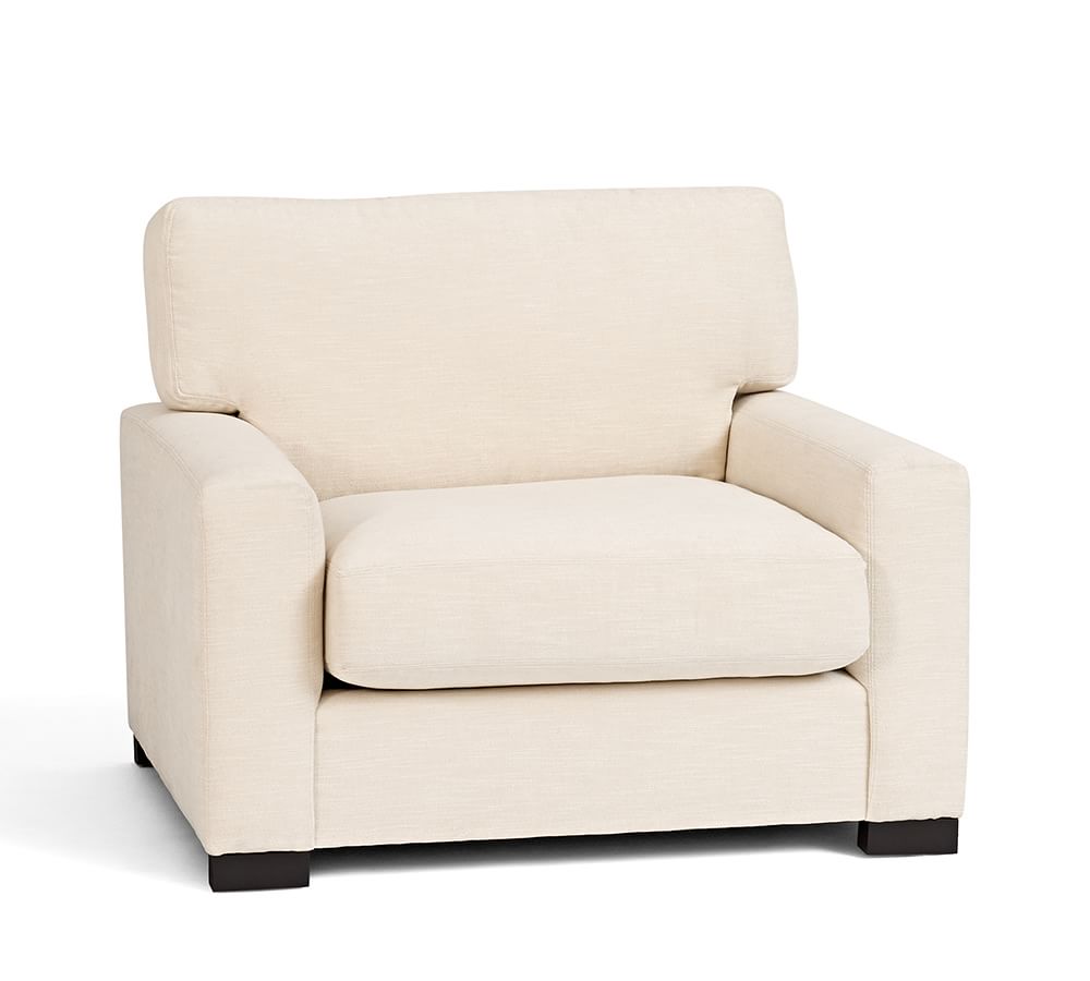 Turner Square Arm Upholstered Armchair 