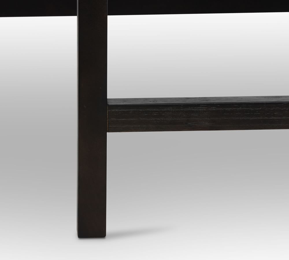 Dolores Cane Corner Desk with Drawer Pottery Barn