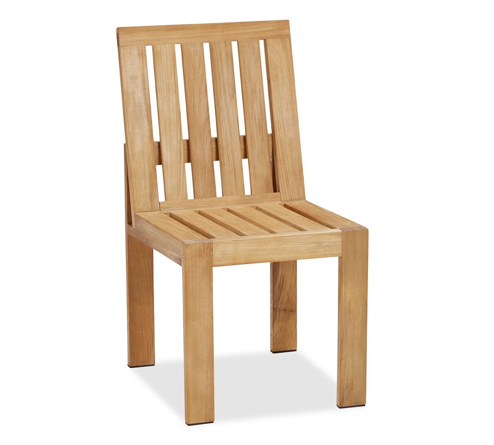 Madera Teak Dining Chair Pottery Barn