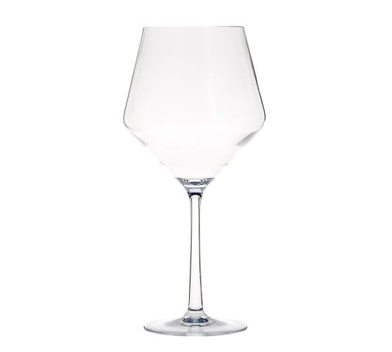 pottery barn christmas wine glasses