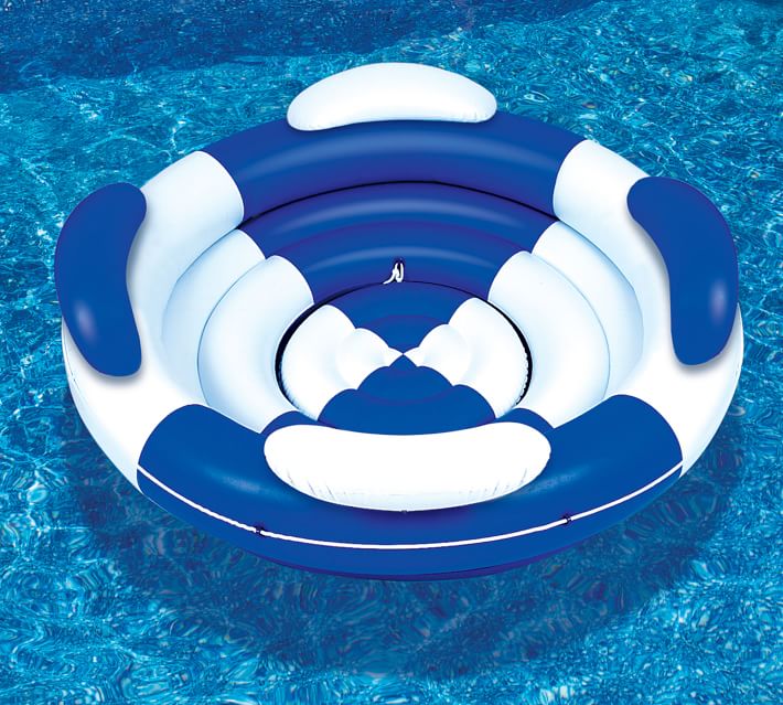 circle pool lounger