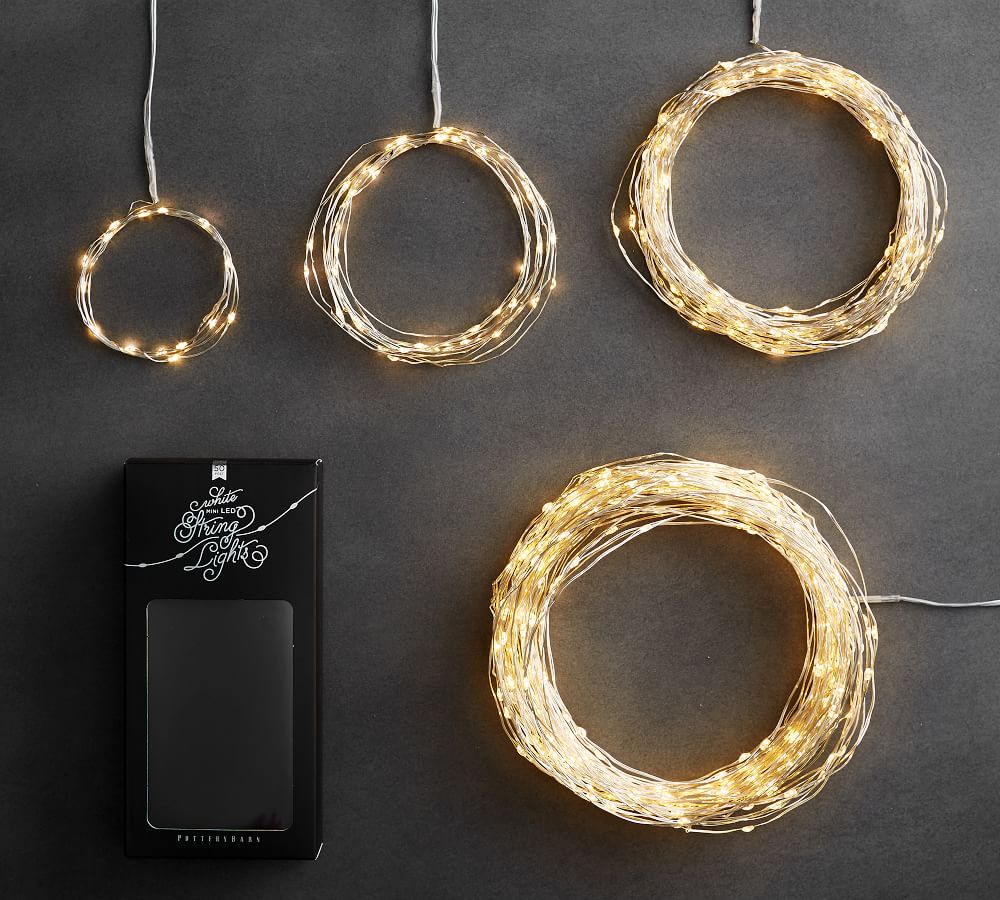 Mini Led String Lights Pottery Barn
