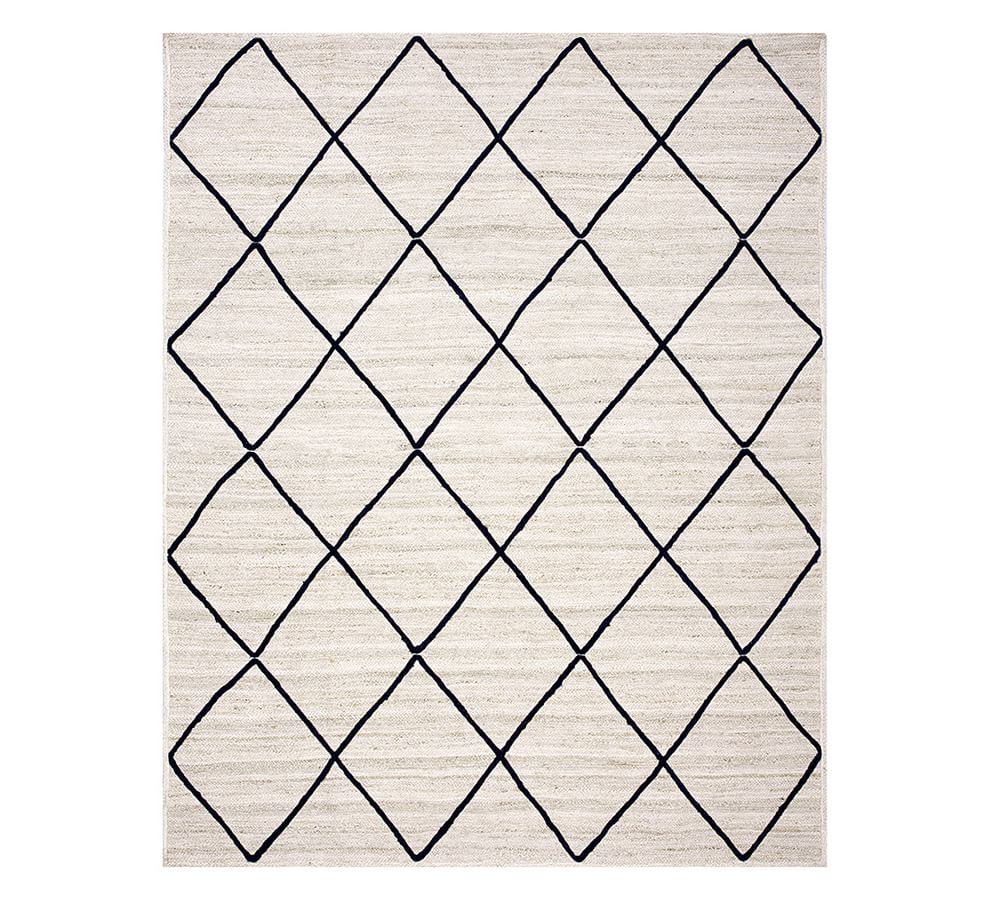 Jute Lattice Rug Pottery Barn