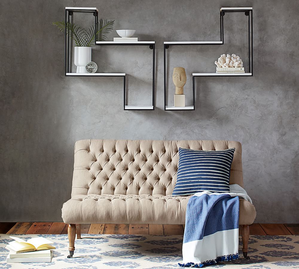 Pom Pom Stripe Throw Blanket Pottery Barn