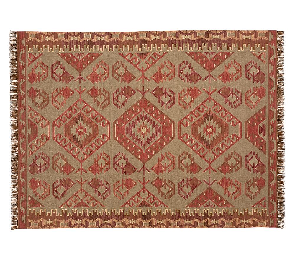 Damen Synthetic Kilim Rug Pottery Barn