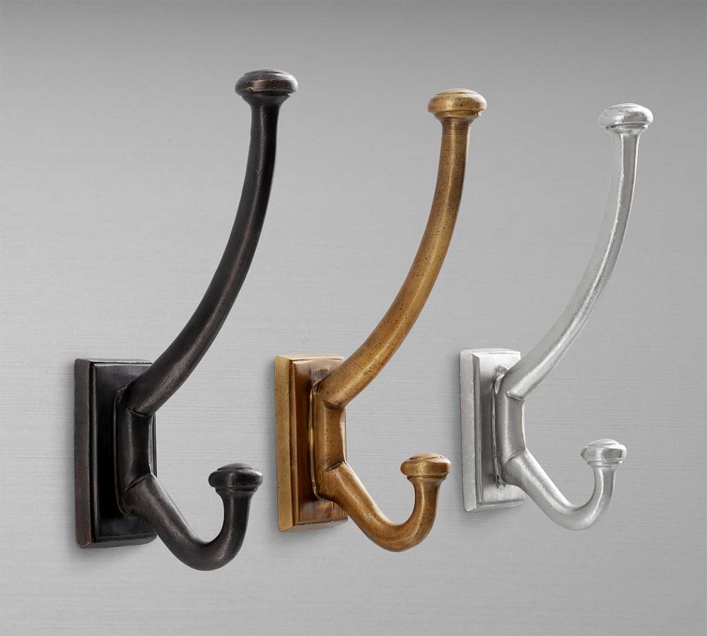 Boulevard Metal Wall Hooks Pottery Barn