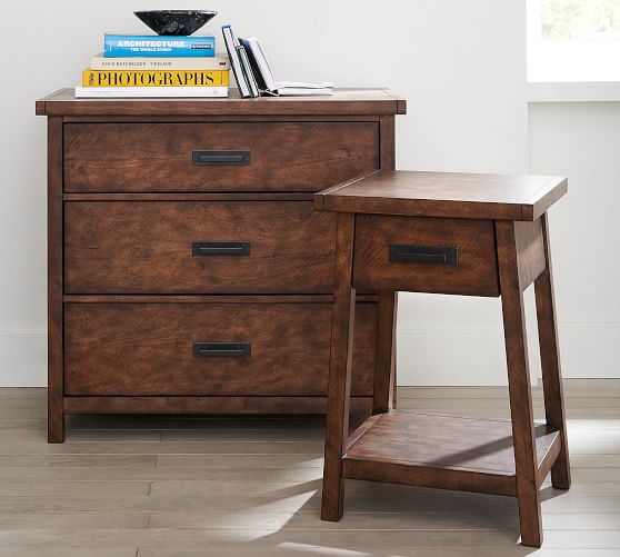 mateo nightstand salvaged black