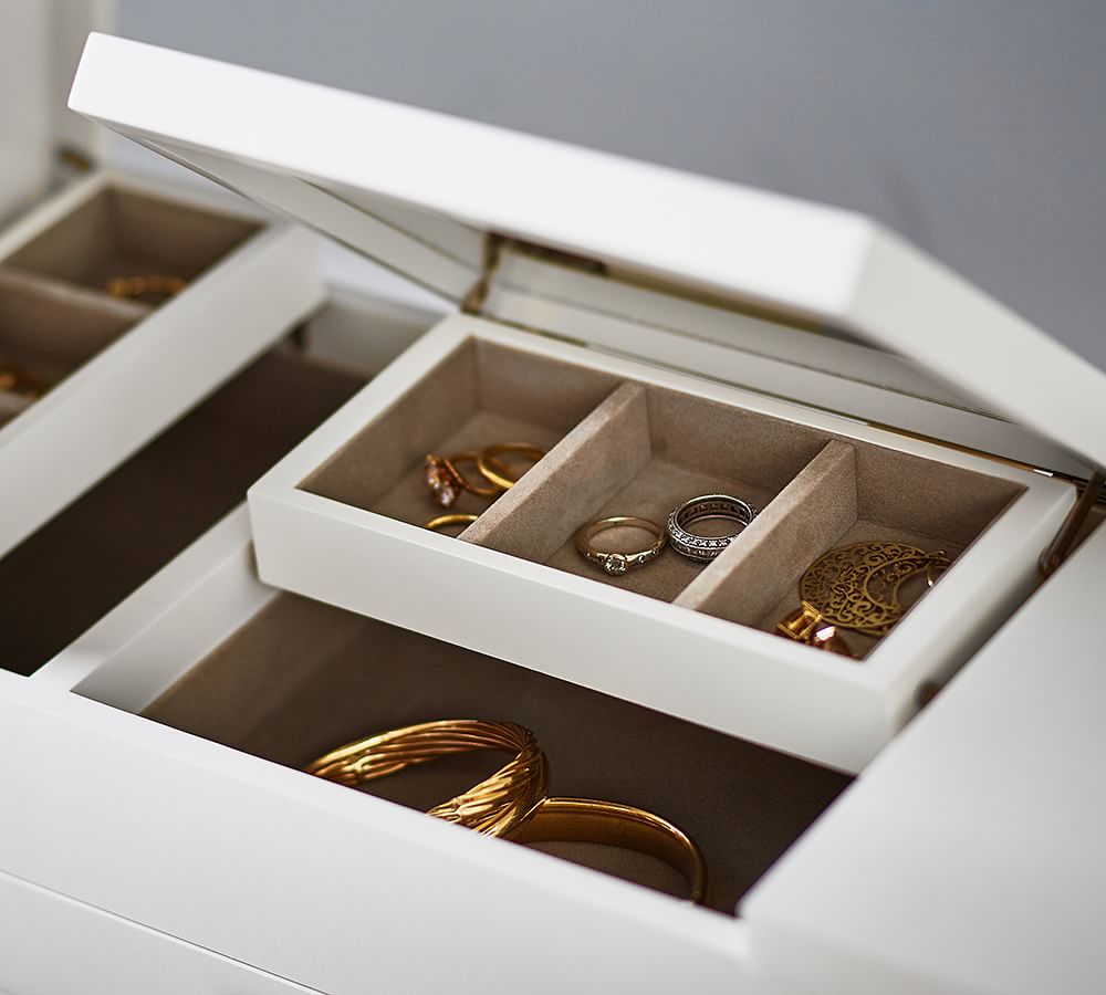 Stella Jewelry Boxes Dutch White Pottery Barn