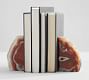 pottery barn geode bookends