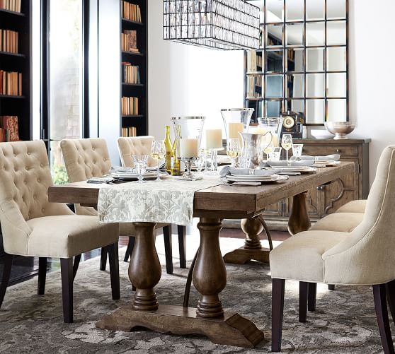 hayes tufted upholstered dining chair