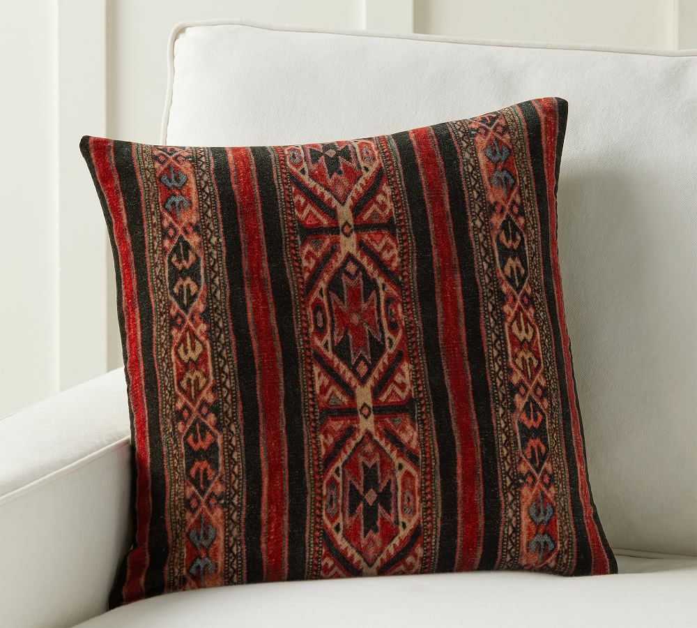 Emersyn Printed Velvet Pillow Pottery Barn