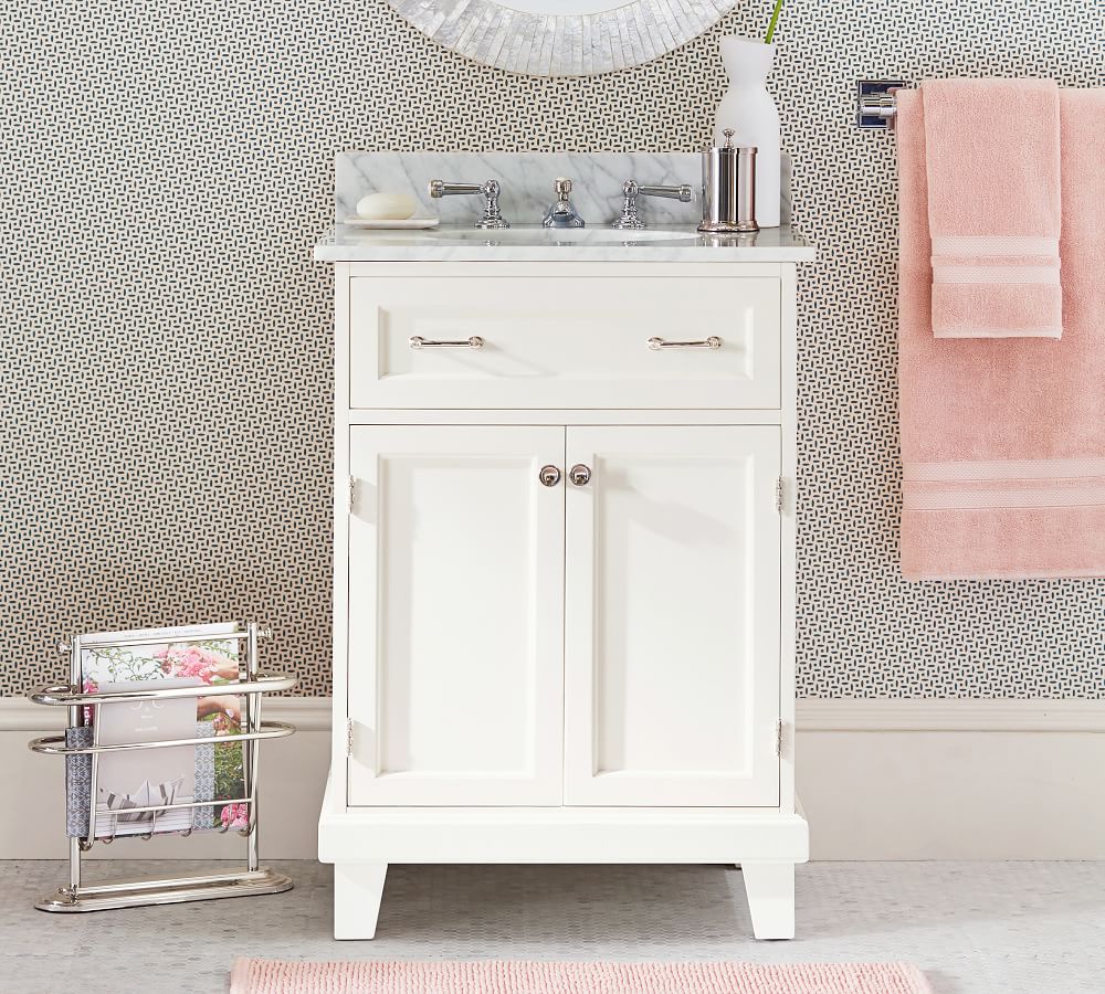 Mercer Floor Magazine Rack Pottery Barn