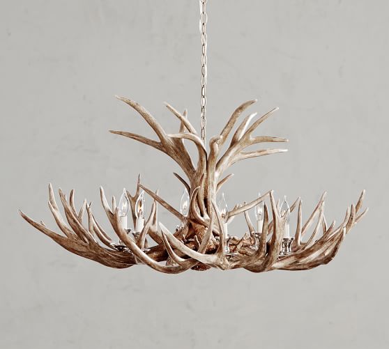 deer chandelier