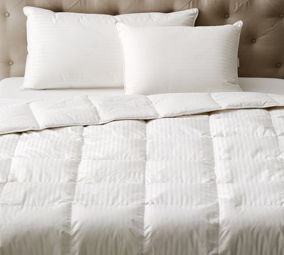 pottery barn duvet protector