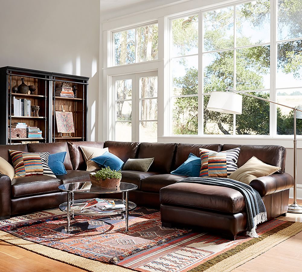 Tanner Round Coffee Table Pottery Barn