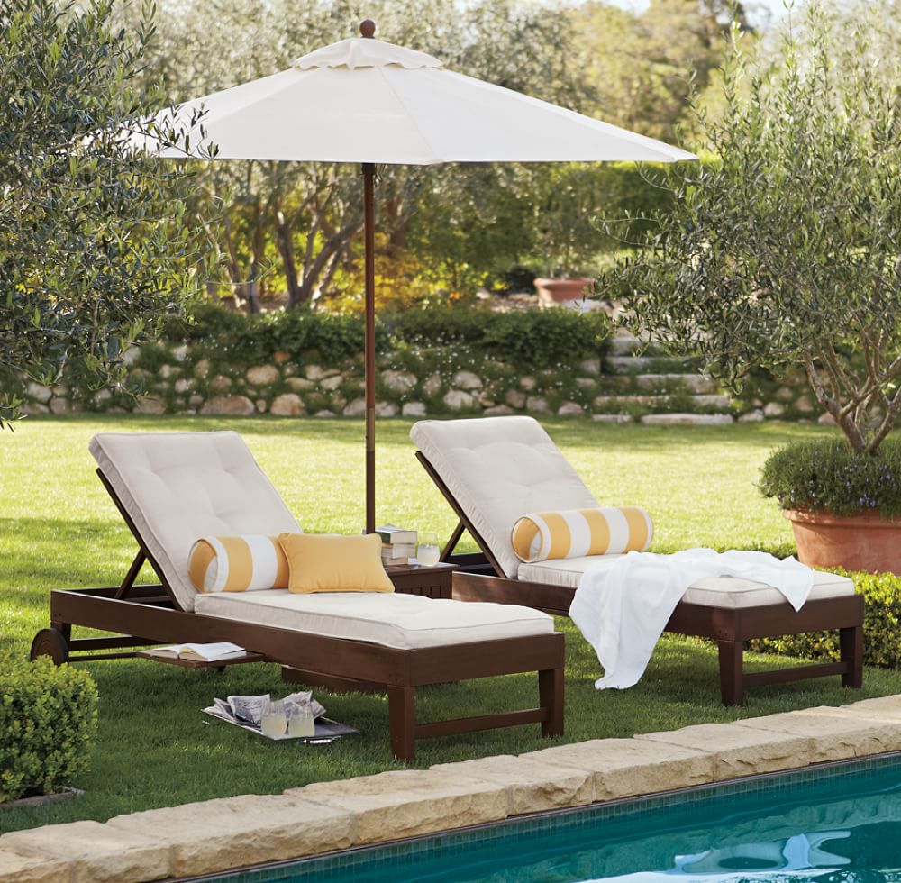 PB Classic Striped Indoor/Outdoor Bolster Pillow Pottery Barn