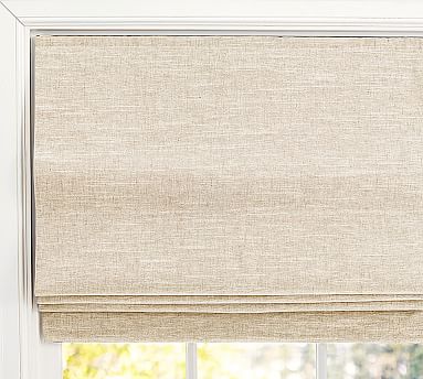 pottery barn emery roman shade