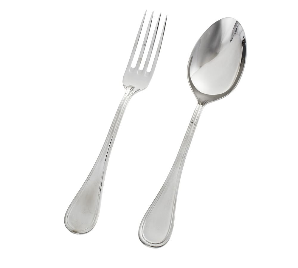 Fortessa Katherine Stainless Steel Serving Utensils Pottery Barn